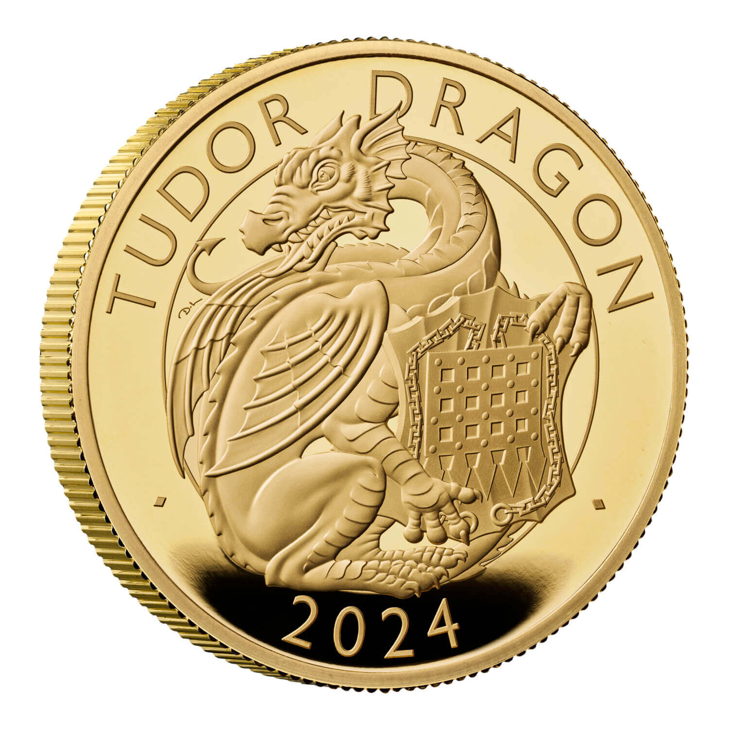 The Royal Tudor Beasts The Tudor Dragon 2024 UK 2oz Gold Proof