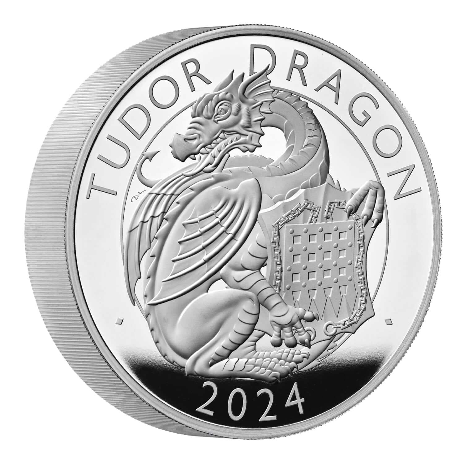 The Royal Tudor Beasts The Tudor Dragon 2024 UK 10oz Silver Proof