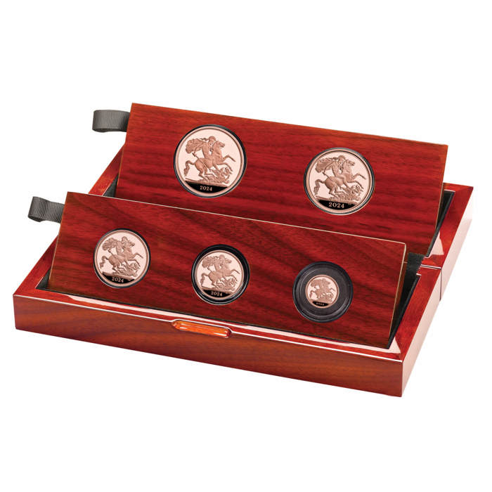 The Sovereign 2024 Five-Coin Gold Proof Set