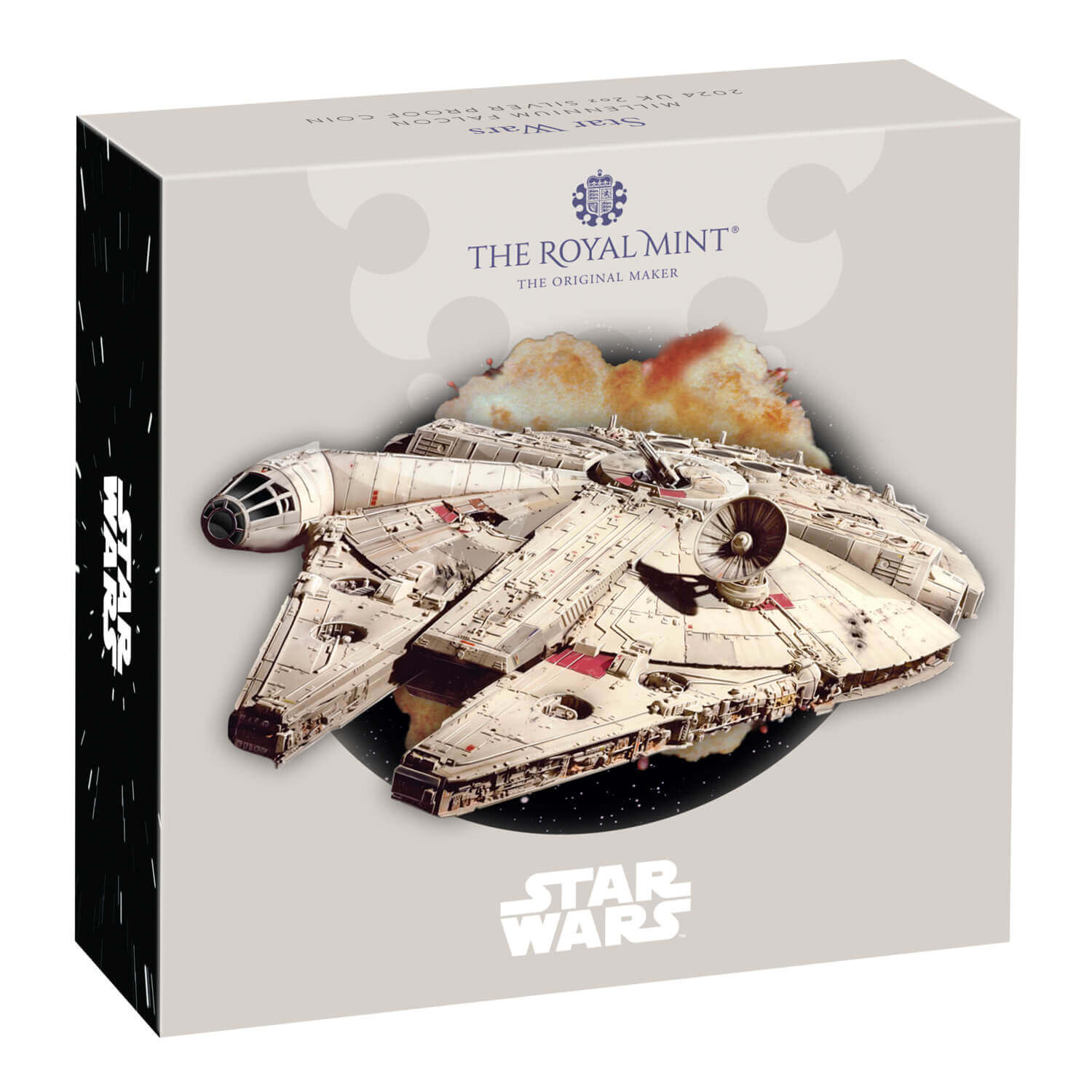 Star Wars Millennium Falcon 2024 UK 2oz Silver Proof Coin | The