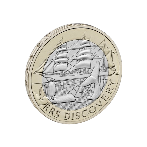 RRS Discovery 2025 UK £2 Brilliant Uncirculated Coin - 2025 Royal Mint Release
