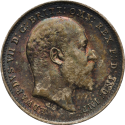 Edward VII Threepence