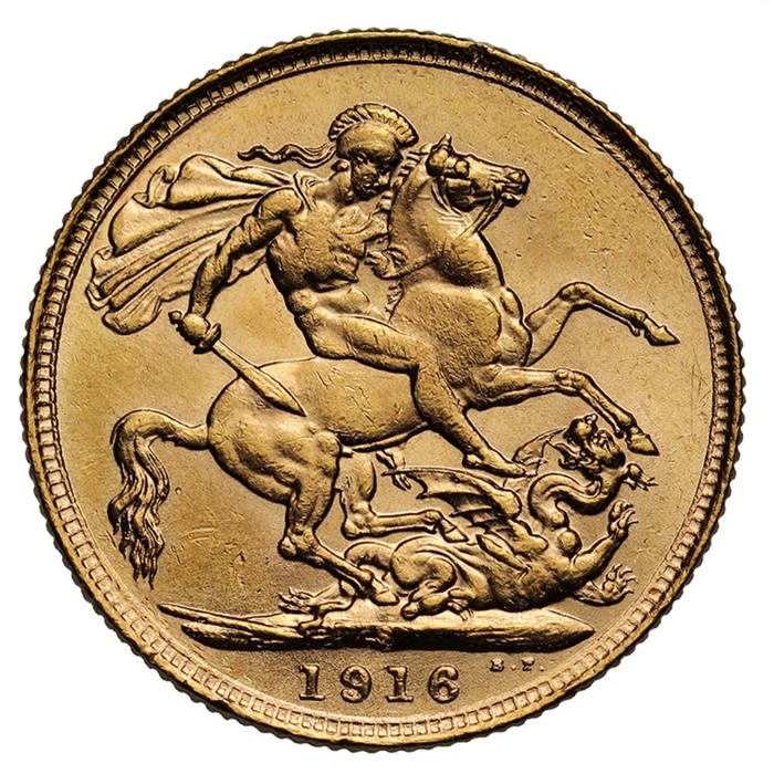 1916 George V Sovereign Sydney