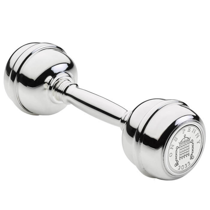 2022 Sterling Silver Penny Rattle