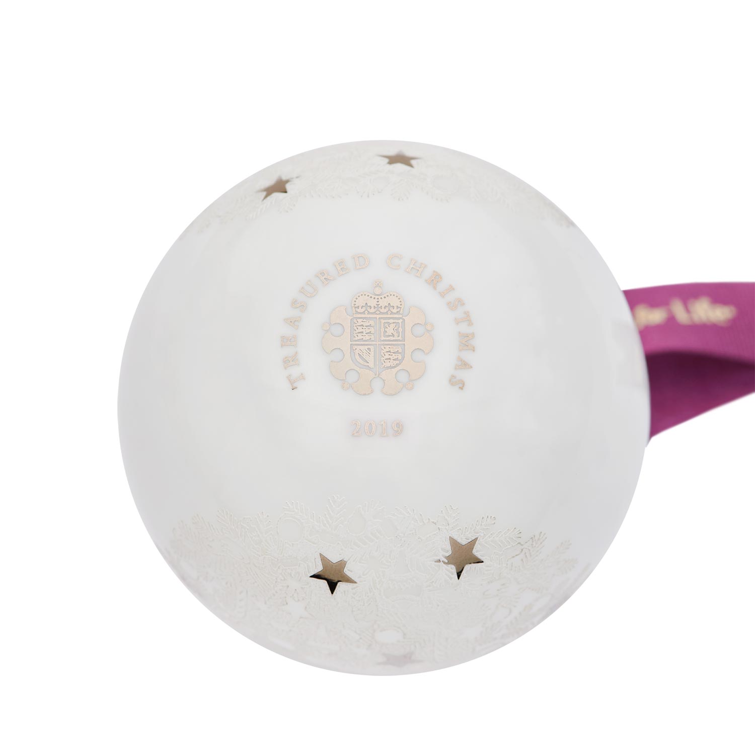 Ceramic Christmas Bauble Royal Mint