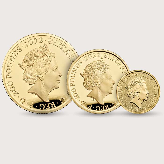 Top Gold Coins at The Royal Mint