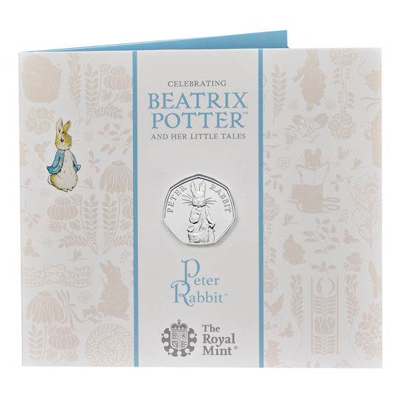 Peter Rabbit™ 2019 UK 50p Brilliant Uncirculated Coin