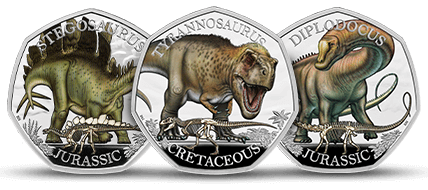 dinosaur coins