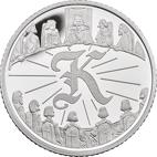 K - King Arthur Silver 10 pence