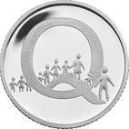 Q - Queuing Silver 10 pence