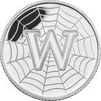W - World Wie Web Silver 10 pence