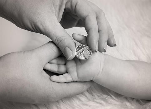 Birth and Christening - Six pence | The