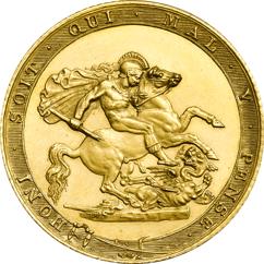 1817 sovereign reverse design