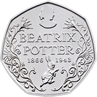 Beatrix Potter 50p Coin