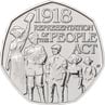 Representation of the People Act 50p coin