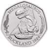 Megalosaurus 2020 50p Coin