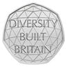 Diversity built Britain 2020 50p Coin
