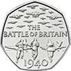 Battle 50p Coin