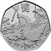 Canoeing 50p Coin