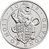 The 2019 Lion of England - Cricket World Cup commemorative £5 coin.