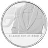 The 2020 Shaken Not Stirred commemorative £5 coin.