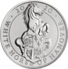 The 2020 White Horse of Hanover commemorative £5 coin.