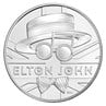 The 2020 Music Legends - Elton John commemorative £5 coin.