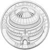 The 2021 150th Anniversary of the Royal Albert Hall commemorative £5 coin.