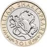 Shakespeare All The World's a Stage £2 Coin