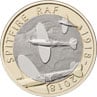 RAF Centenary Spitfire 2018 £2 Coin