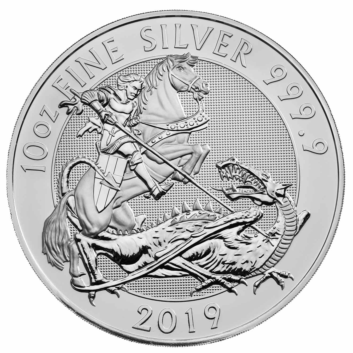 The Valiant 2019 10 oz Silver Bullion Coin | Royal Mint