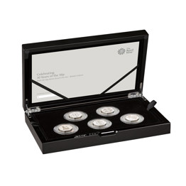 Celebrating 50 Years of the 50p 2019 UK 50p Silver Proof Coin Set British Culture