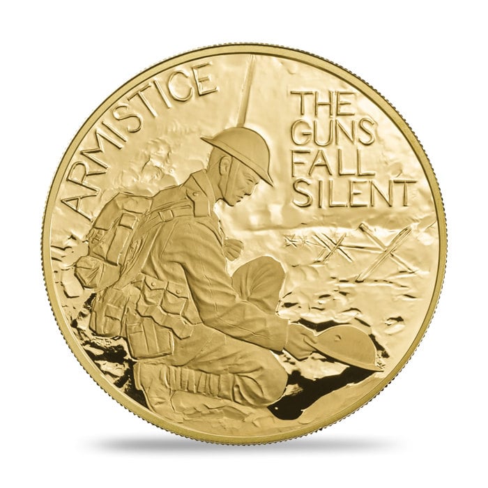 Armistice 2018 UK Five-Ounce Gold Proof Coin