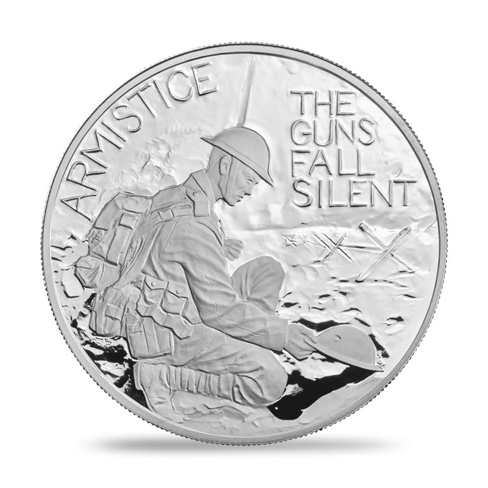 Armistice 2018 UK Five-Ounce Silver Proof Coin