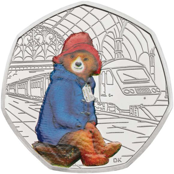 Paddington™ at the Station 2018 UK 50p Silver Proof Coin