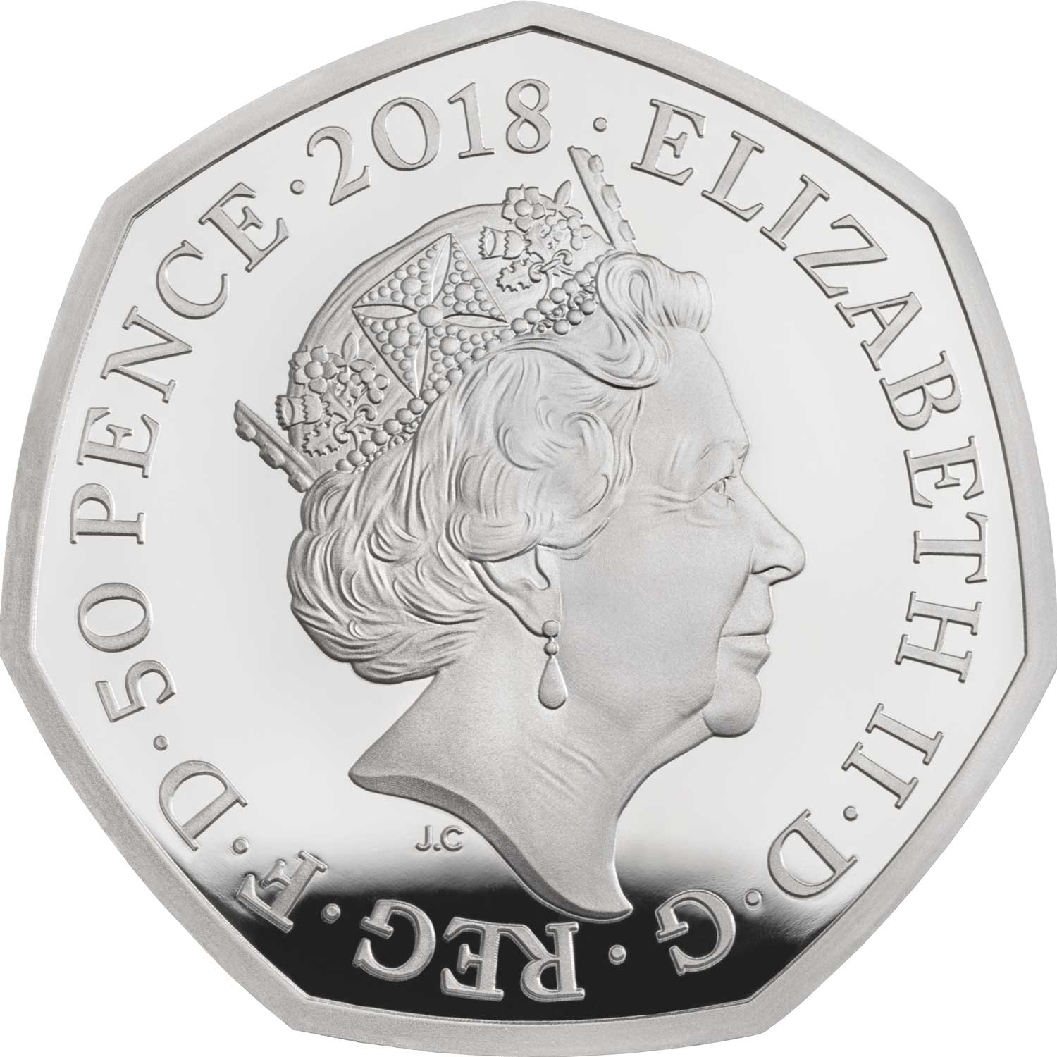 パディントン2018 50p銀貨 Paddington™ at the Station 50p Silver Proof Coin | Royal Mint