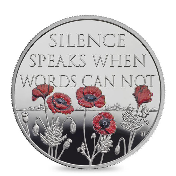 Remembrance Day 2017 UK £5 Silver Proof Coin