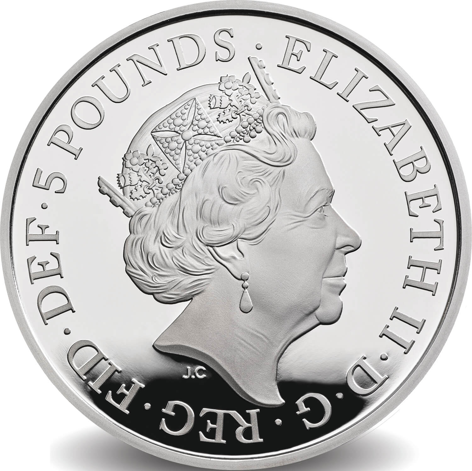 Royal Wedding 2018 UK £5 Silver Piedfort Coin | The Royal Mint