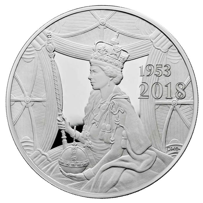 Sapphire Coronation 2018 Silver Proof Kilo Coin