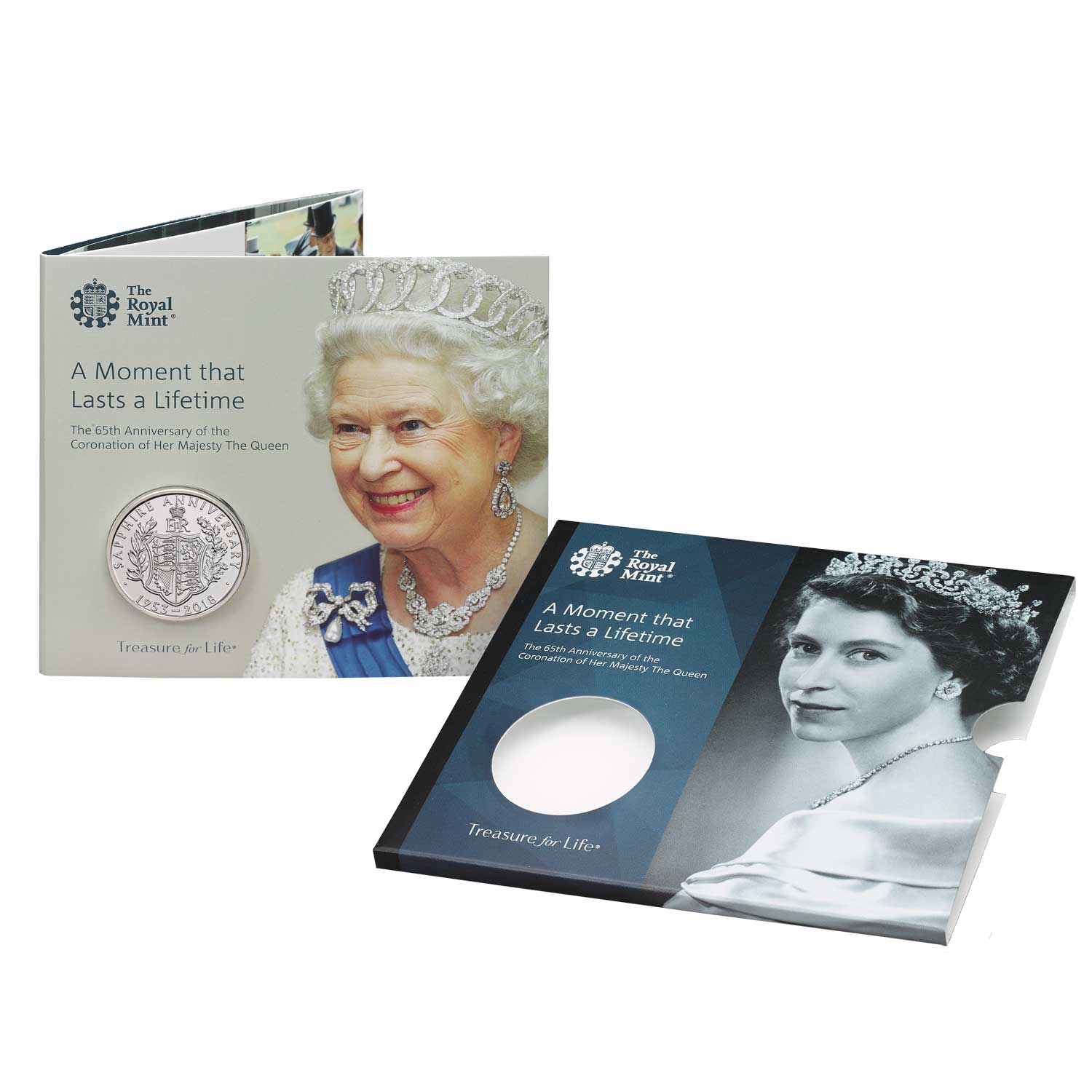 Sapphire Coronation 2018 UK £5 BU Coin | The Royal Mint