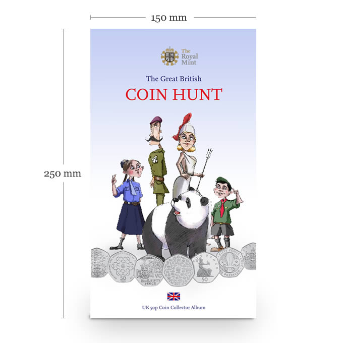 Paddington Bear 50p Coin Collector Album Royal Mint 2019 Coin Hunt
