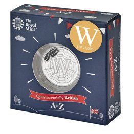 World Wide Web 2018 UK 10p Silver Proof Coin in Acrylic Block