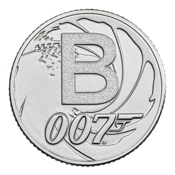 B - Bond… James Bond 2019 UK 10p Uncirculated Coin