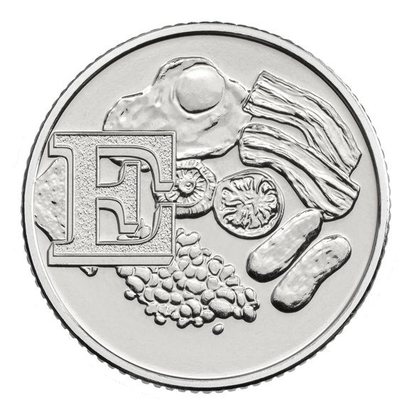 E - English Breakfast 2019 UK 10p Uncirculated Coin