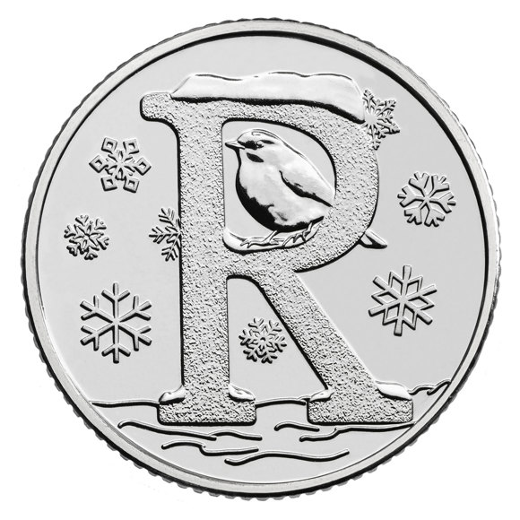 R - Robin 2019 UK 10p Uncirculated Coin