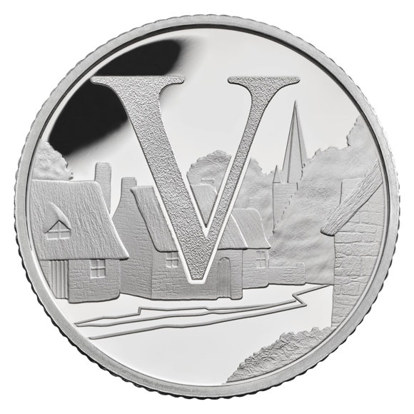 Villages 2018 UK 10p Silver Proof Coin