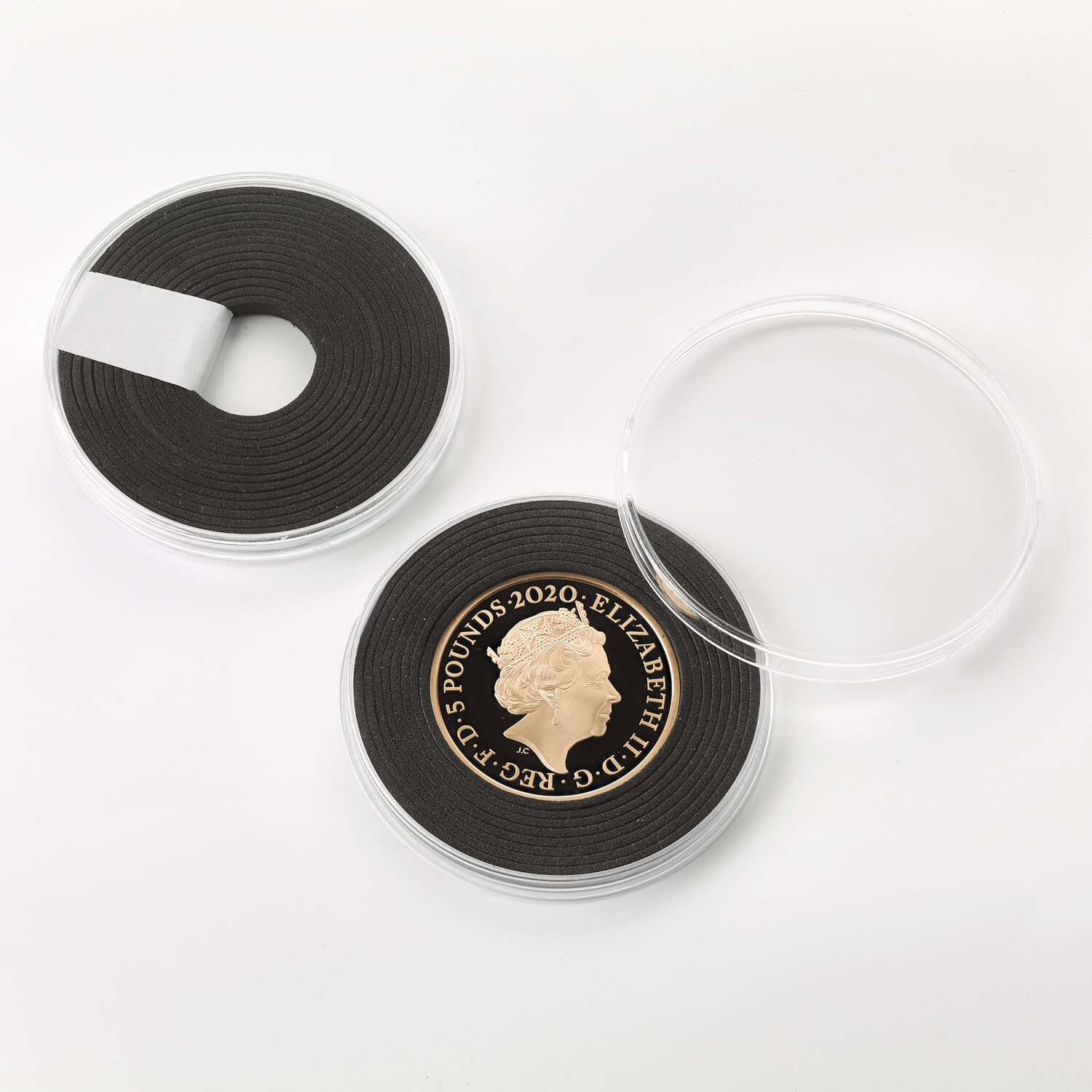 21-62mm XL Coin Capsule 2Pack | The Royal Mint