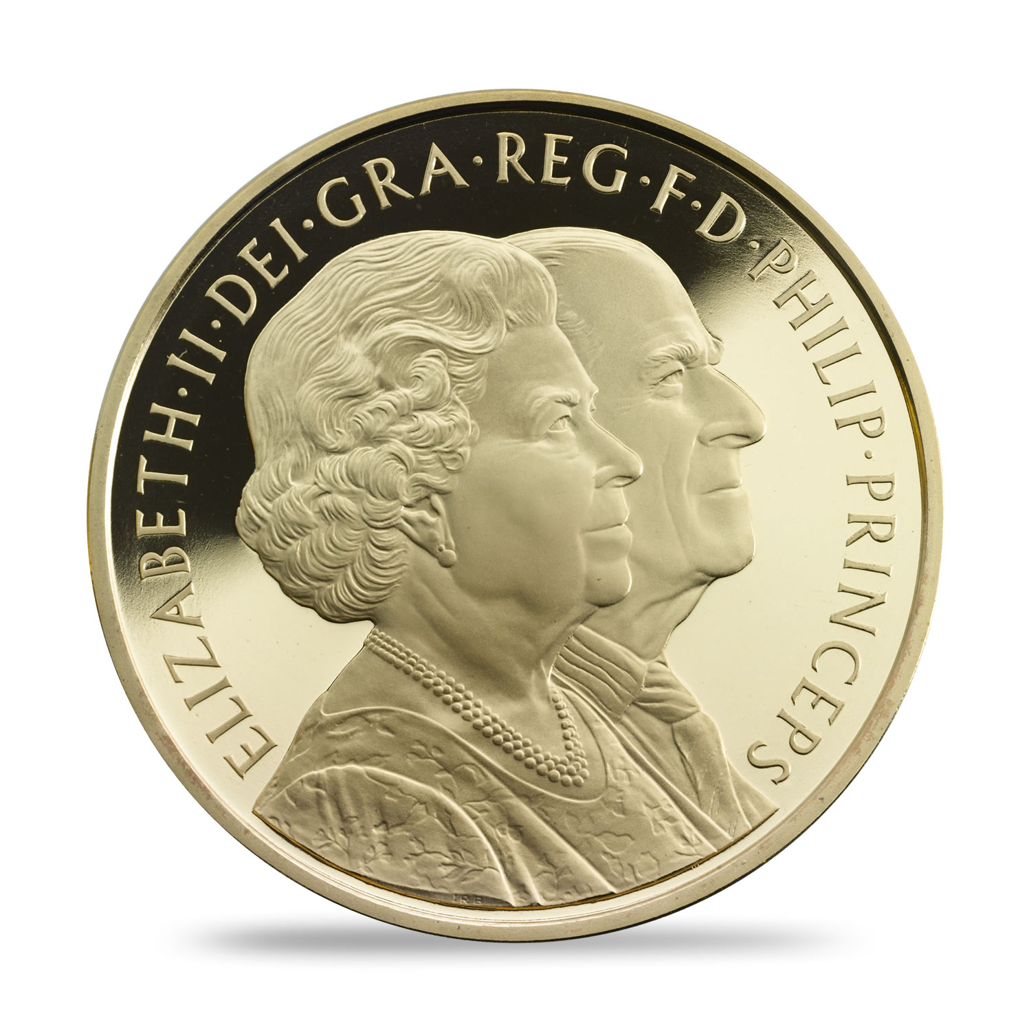 2007 Diamond Wedding £5 Gold Proof Coin | The Royal Mint