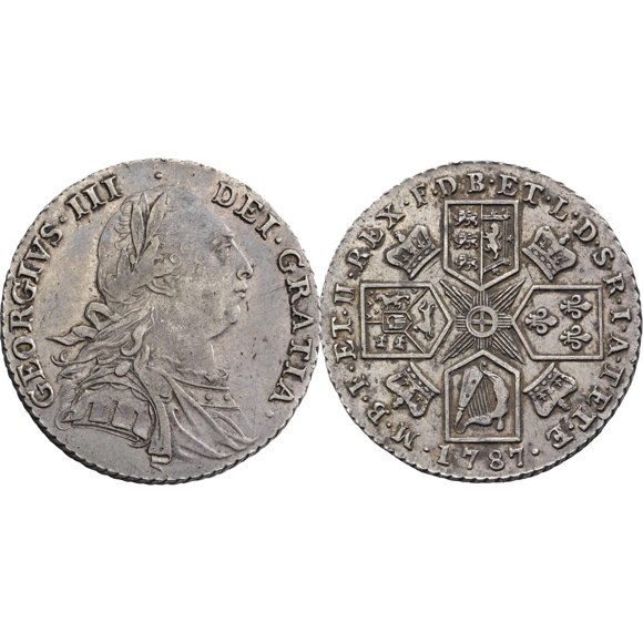 George III Shilling Fine or Better