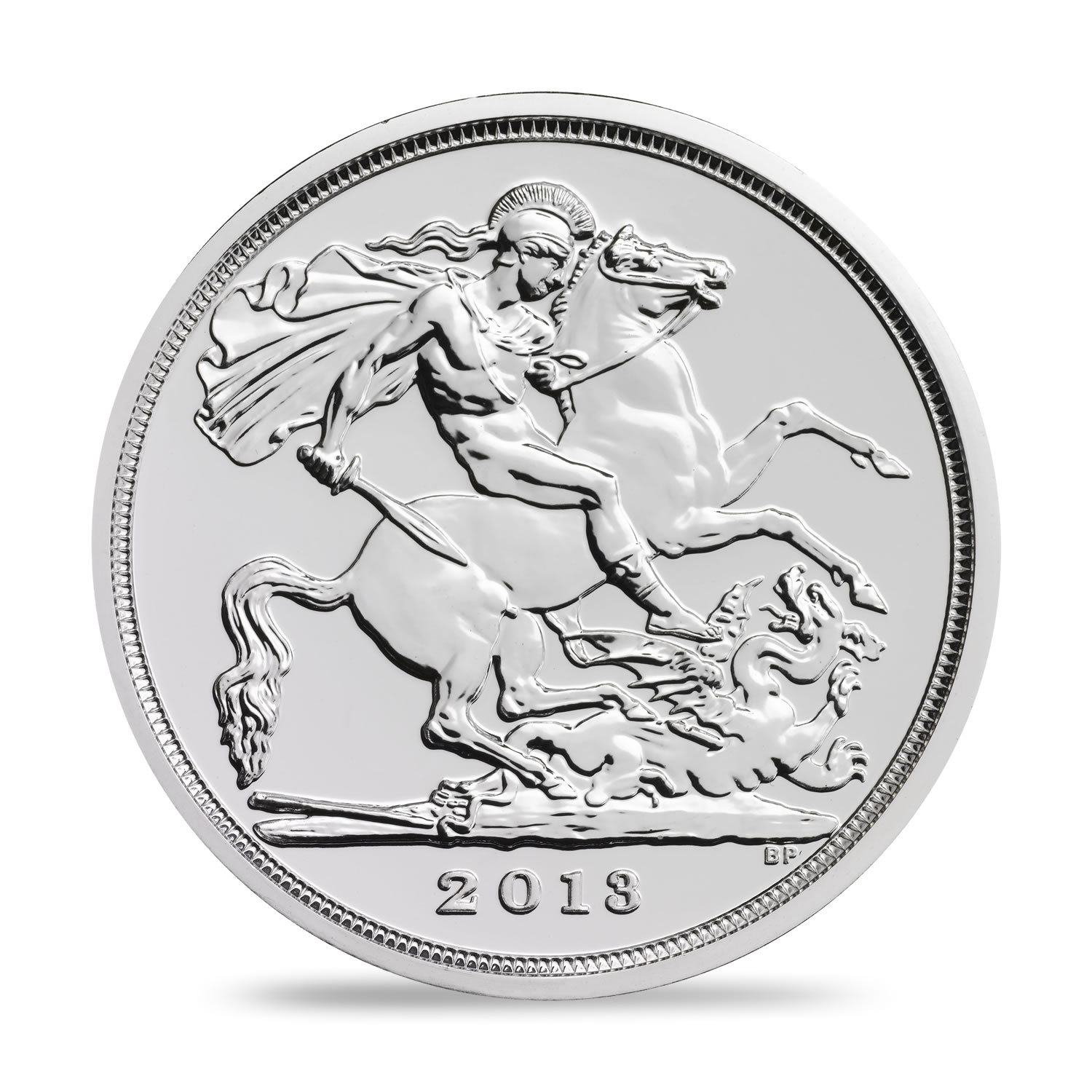 St. George and the Dragon 2013 UK £20 Fine Silver Coin | The Royal